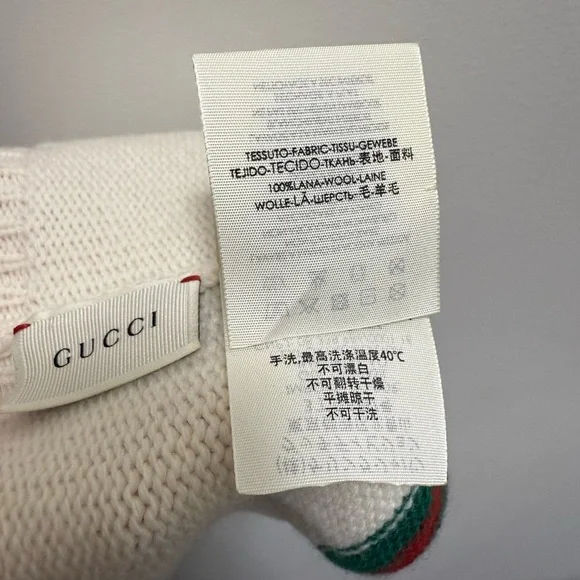 Gucci Striped Knit Beanie